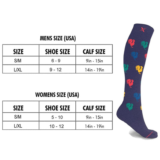 Extreme Fit - GRADIENT COMPRESSION SOCKS (3-PAIRS) - KNEE-LENGTH