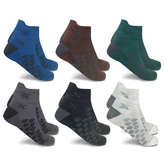 TARGETED COMPRESSION ANKLE SOCKS (6-PAIRS)