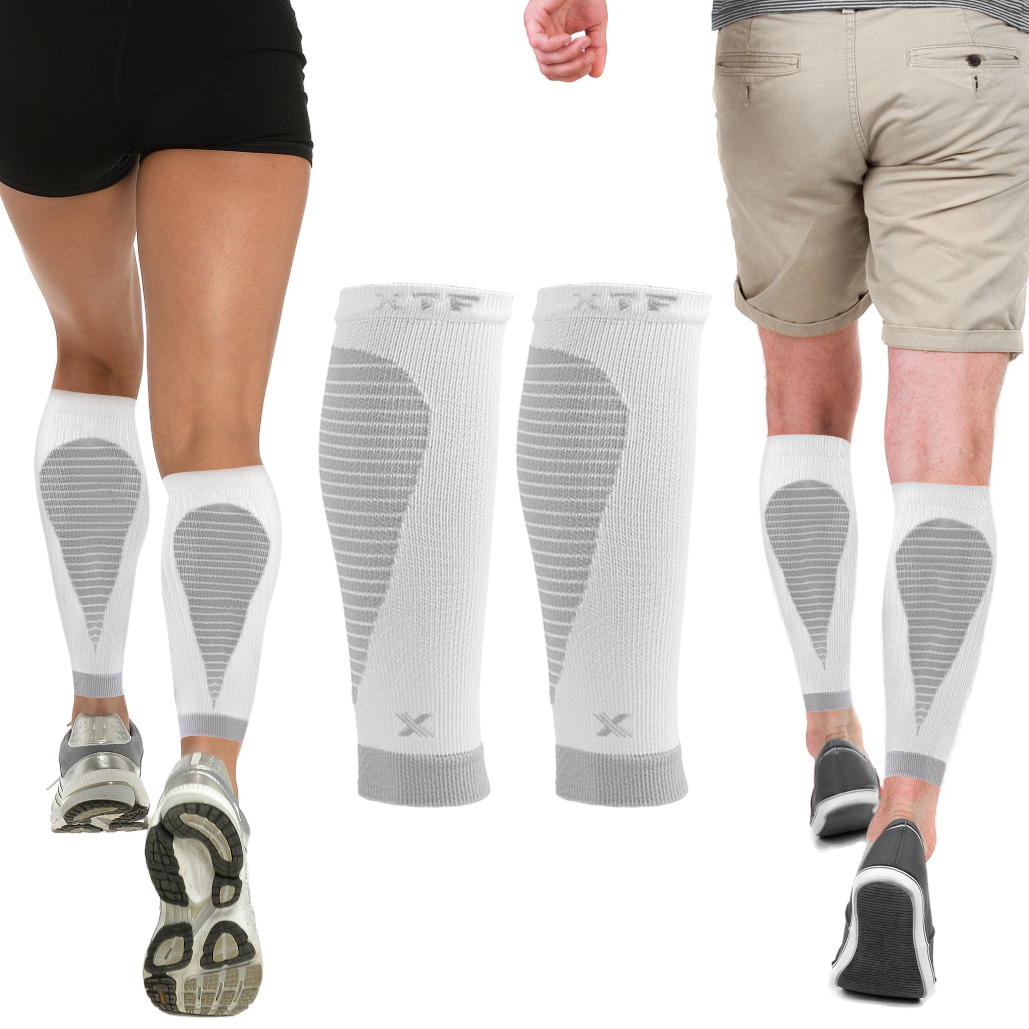 White Calf Sleeves