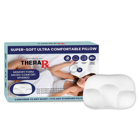 Extreme Fit - TheraRx Egg Sleeper Super-Soft Ultra Comfortable Pillow - THERA RX