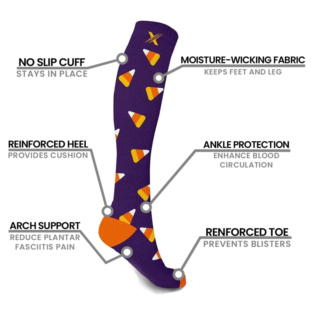 Extreme Fit - HALLOWEEN SOCKS - BUY 2 GET 1 MYSTERY SOCK FREE - KNEE-LENGTH