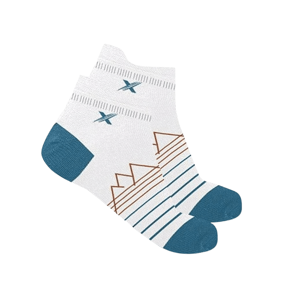 Extreme Fit - MERINO WOOL WARM ANKLE SOCKS - HEATHER GRAY - ANKLE-LENGTH