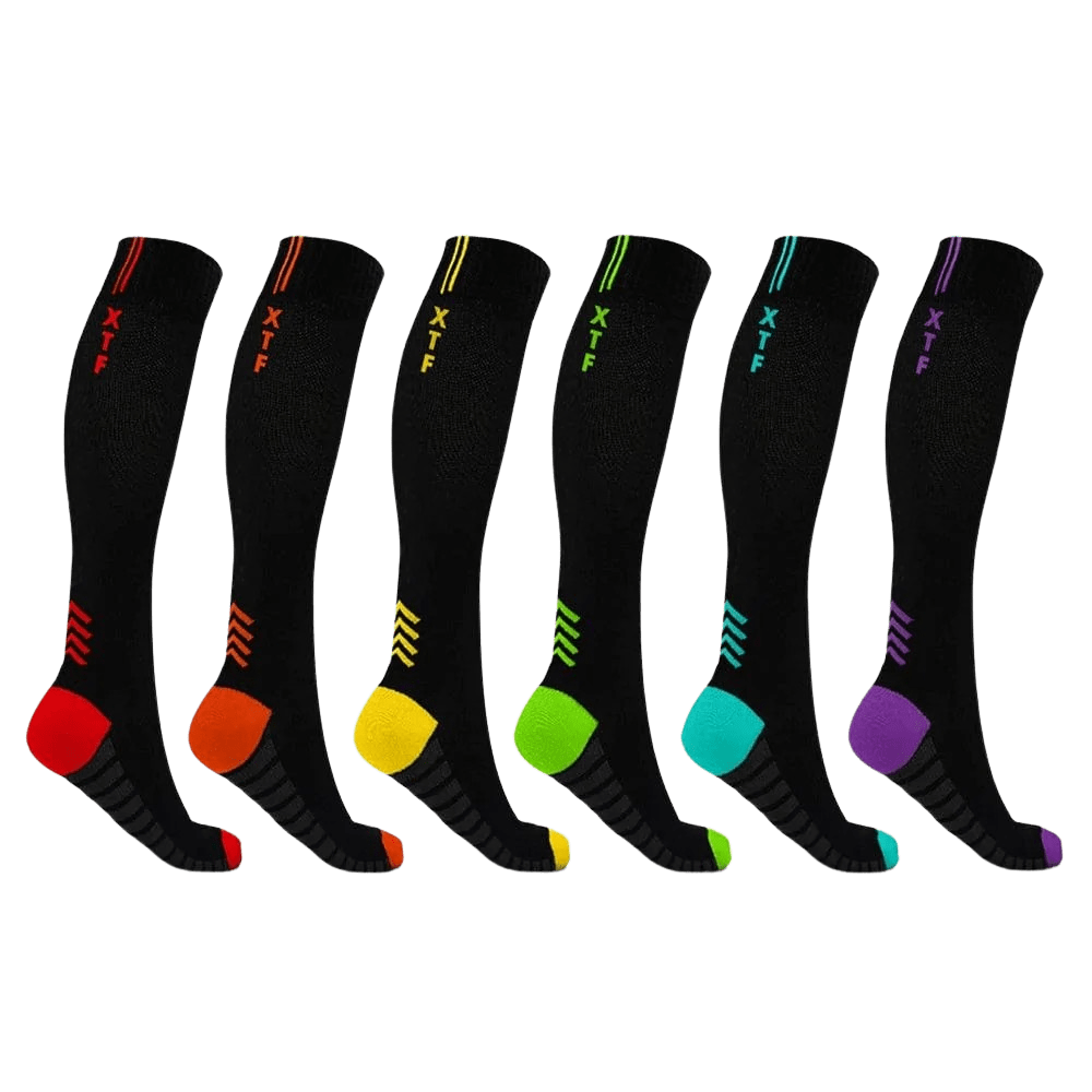 Extreme Fit - EVERYDAY ESSENTIALS SOCKS (6-PAIRS) - KNEE-LENGTH