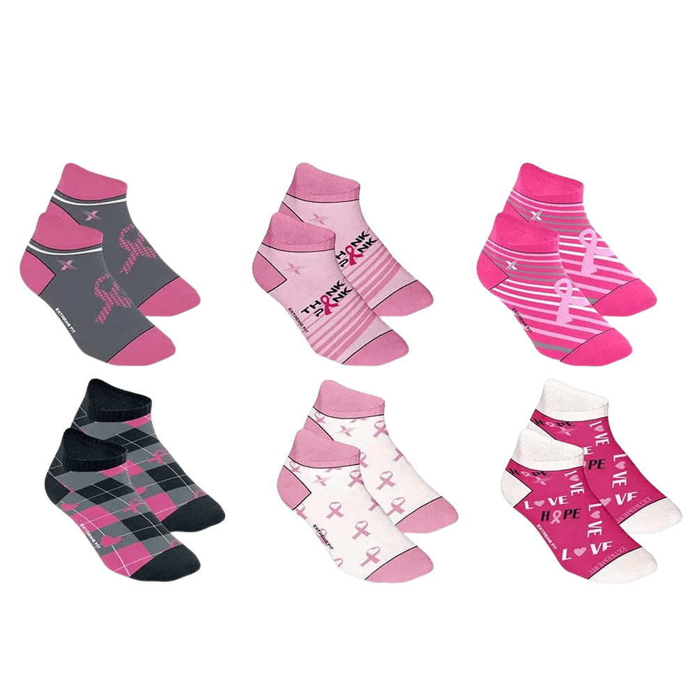 Extreme Fit - BCA LOW-CUT COMPRESSION SOCKS (6-PAIRS) - LOW-CUT