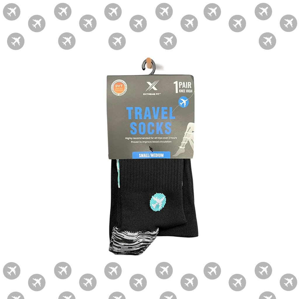 Extreme Fit - TRAVEL SOCKS - GRAY - KNEE-LENGTH