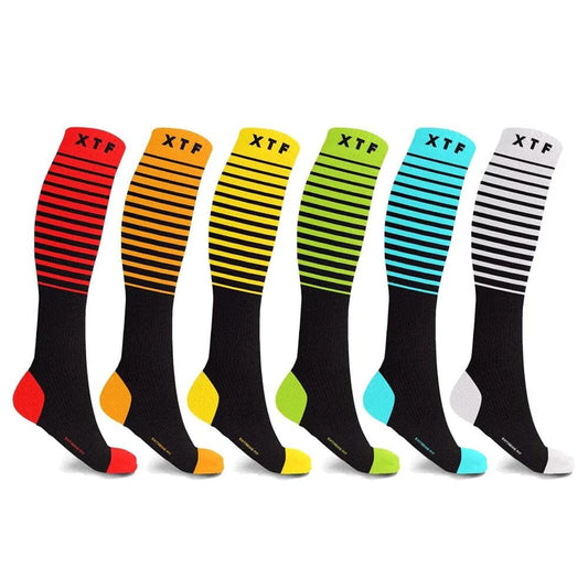 Extreme Fit - FLIGHT SOCKS (6-PAIRS) - KNEE-LENGTH