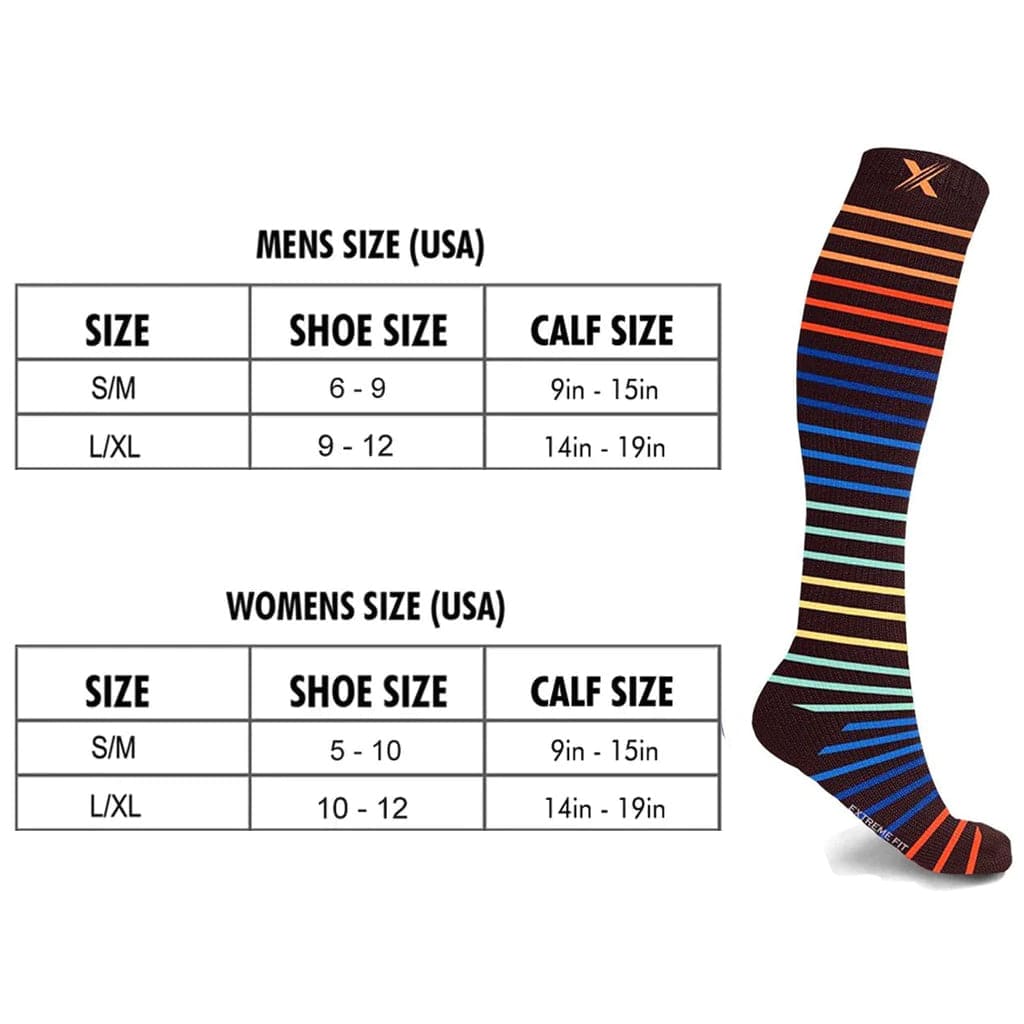 Extreme Fit - ISSA VIBE COMPRESSION SOCKS (3-PAIRS) - KNEE-LENGTH