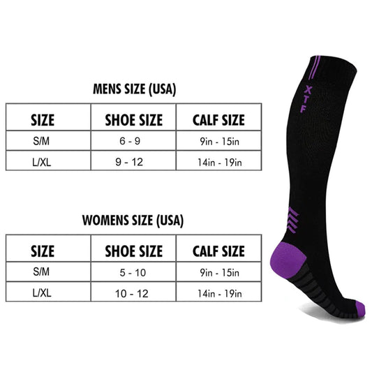 Extreme Fit - EVERYDAY ESSENTIALS SOCKS (6-PAIRS) - KNEE-LENGTH