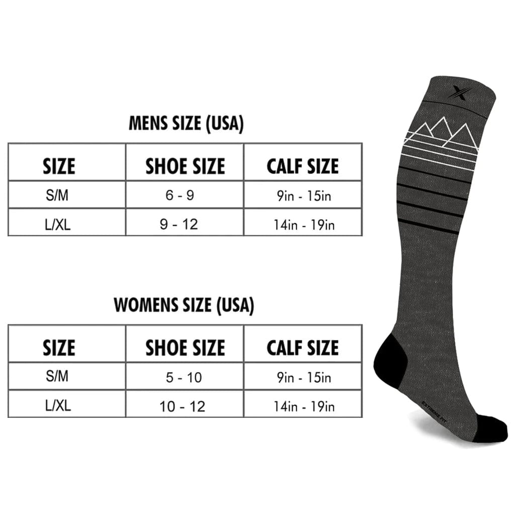 Extreme Fit - MERINO WOOL BOOT SOCKS (3-PACK ASSORTED) - KNEE-LENGTH