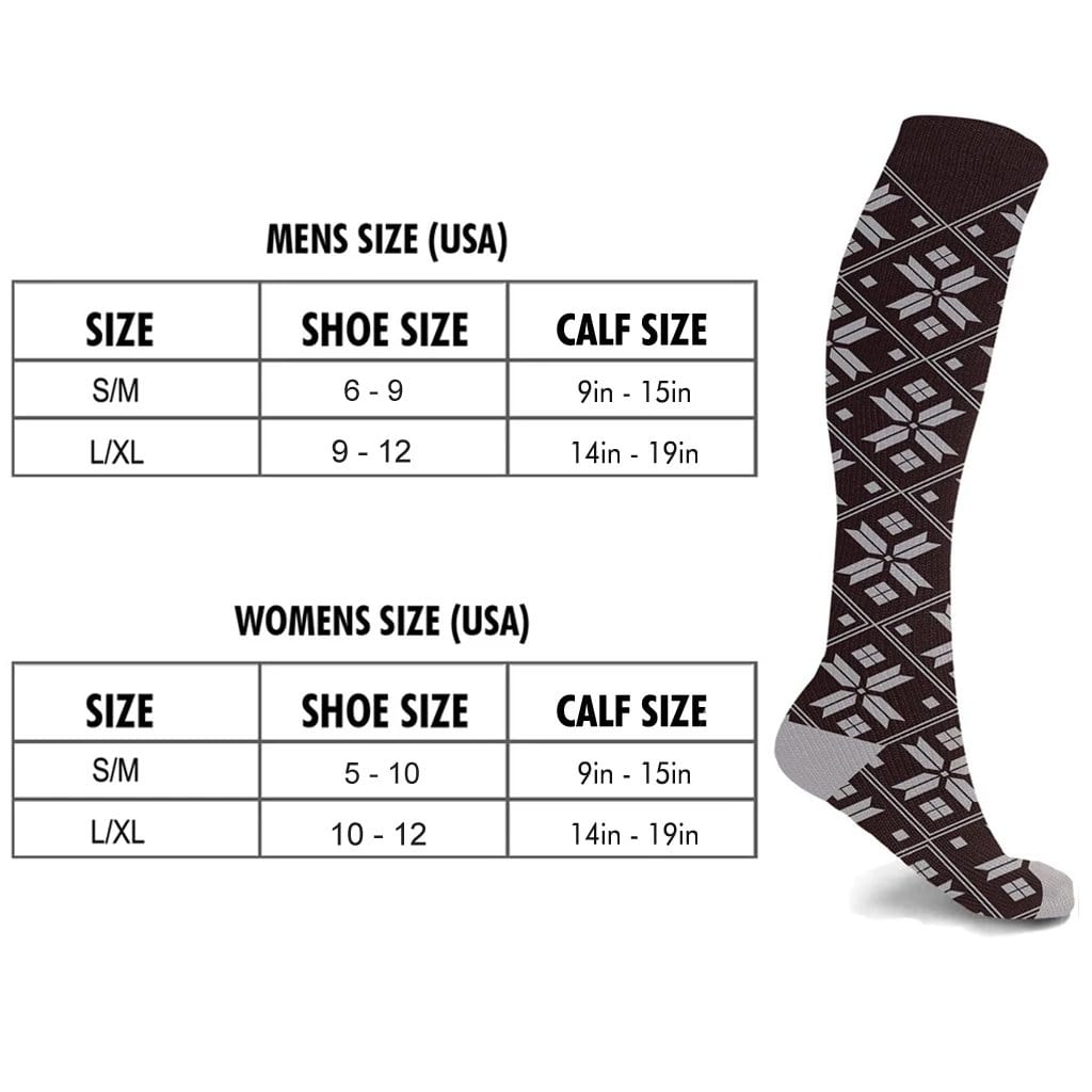 Extreme Fit - CASCADA COMPRESSION SOCKS (3-PAIRS) - KNEE-LENGTH